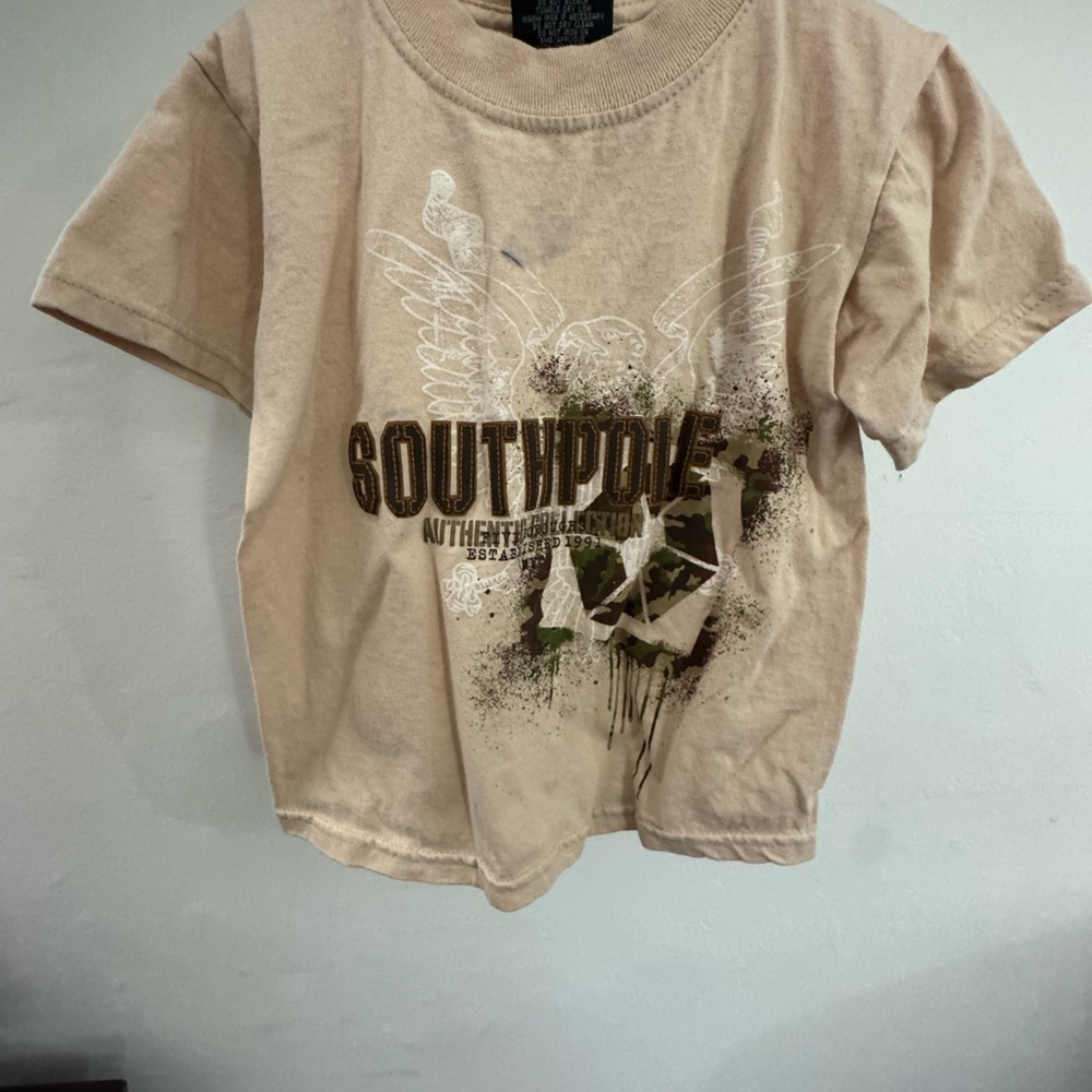Southpole Kids Tan Graphic Tee